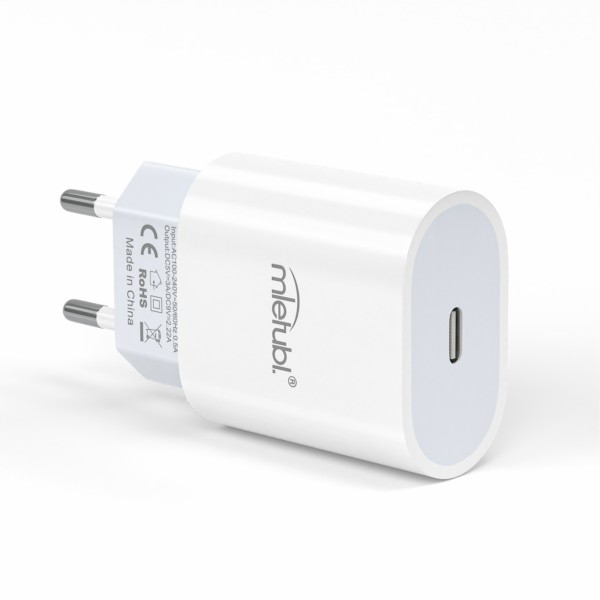 Carregador 20W( TYPE-C-LIGHTNING) MTB-CS02