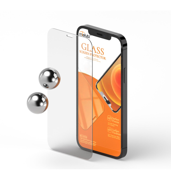 Big curve clear glass