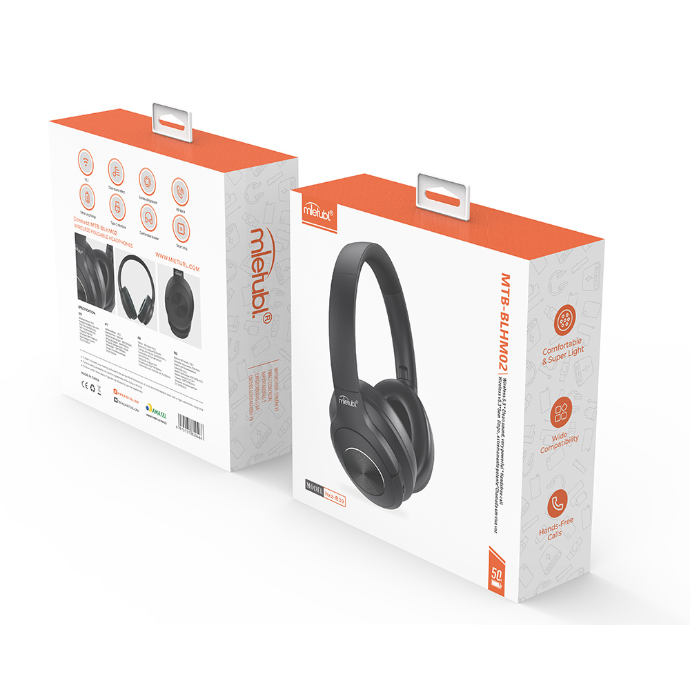 Headphone Bluetooth duração de 50Horas MTB-BLHM02