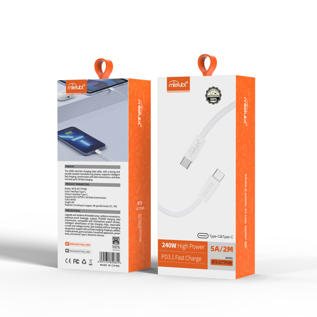 Cabo MTB-DCTTPD08(TYPE-C-TYPE-C) 2m