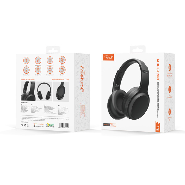 Headphone Bluetooth duração de 20Horas MTB-BLHM01