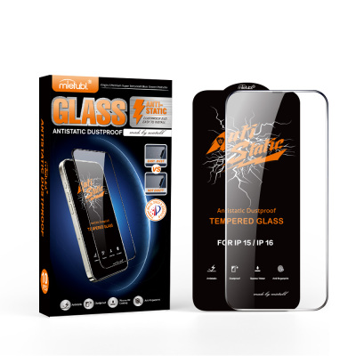 Anti-static glass