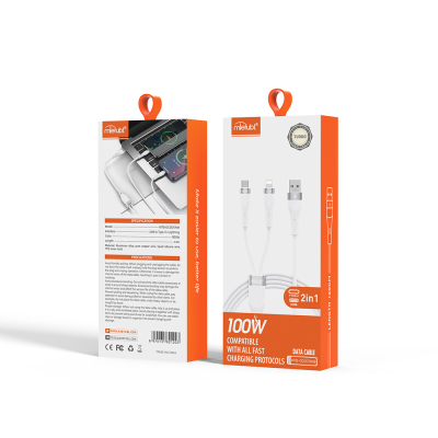 MTB-DCODTA08 Type-C & Lightning 2-in-1 charging cable