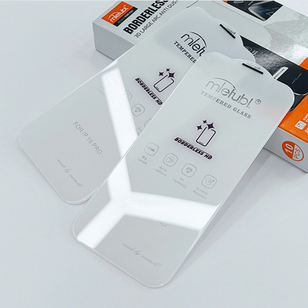 High-definition full-transparent tempered film with a base plate and dust-proof net