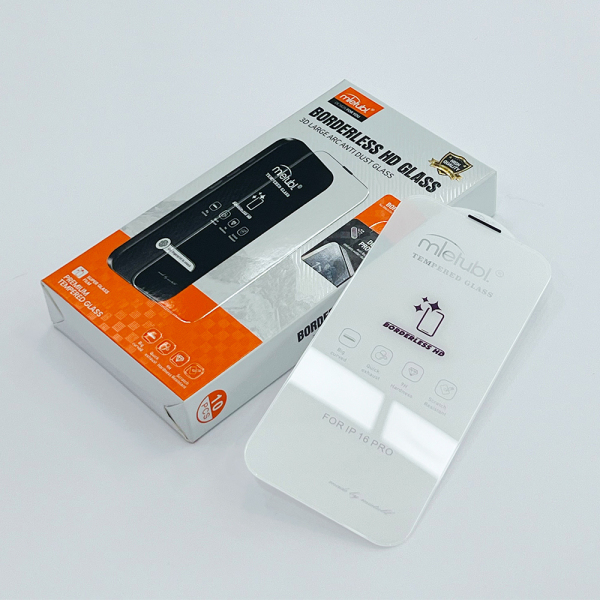 High-definition full-transparent tempered film with a base plate and dust-proof net