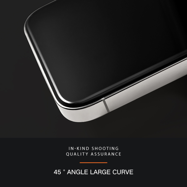 Big curve clear glass